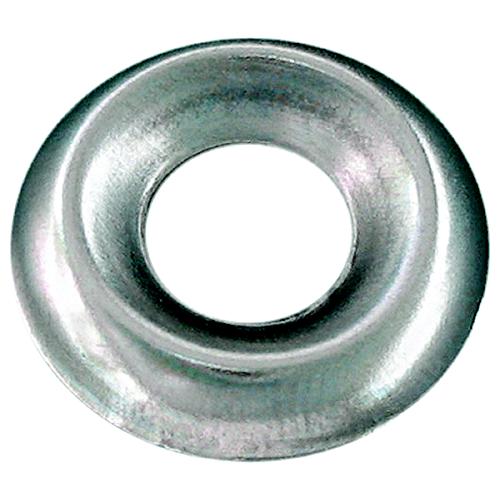61Cw Stainless Steel Finsh (Cup) Washers, #6, 100/Box - 5056-971 - 828-61Cwf1
