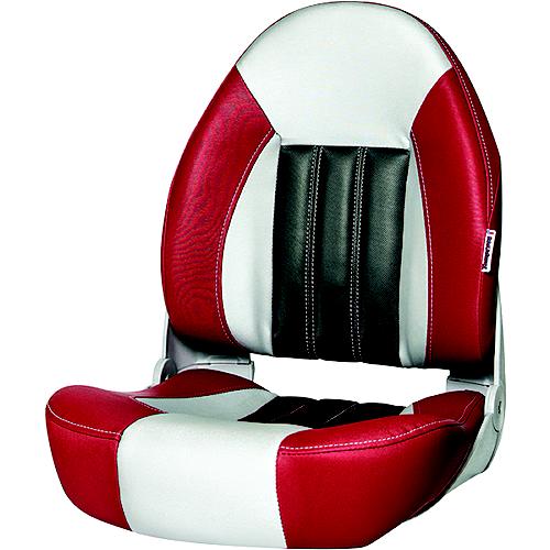 Tempress Probax™ High Back Seat, Red/Gray/Carbon - 68450 - 107-68450F1
