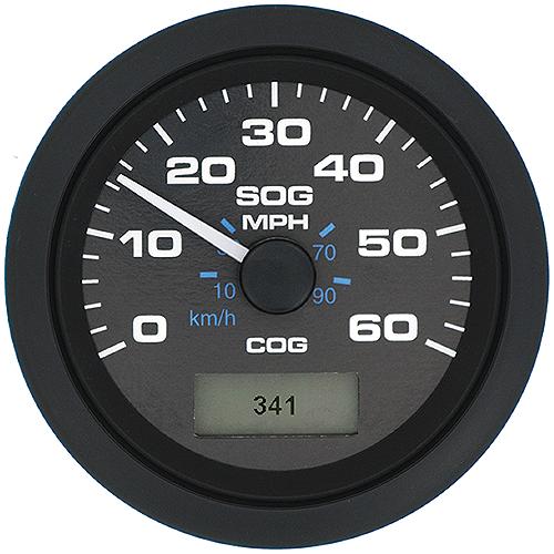 Premier Pro Black Domed 80 Mph Gps Speedometer - 781-627-080P - 11-781627080Pf1