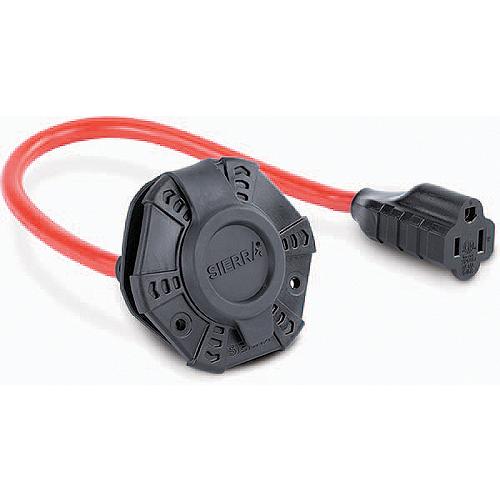 Sierra Ac12400 15A Inlet Port With Extension, 6' Single - Ac12400 - 11-Ac12400F1