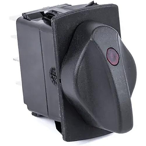 Sierra Rs20020 Contura Rotary Switch, On - Off - On Red Light - Rs20020 - 11-Rs20020F1