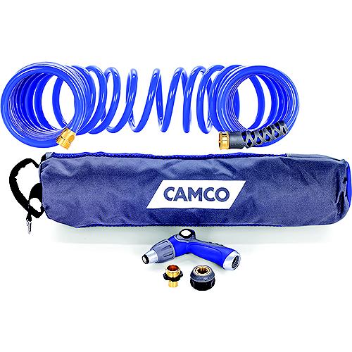 Camco 41982 Coil Hose Kit, 40' - 41982 - 117-41982F1