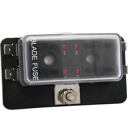 Cole Hersee 880021Bp Sd Ato Fuse Block, 4-Gang - 880021-Bp - 12-880021Bpf1
