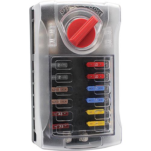 Cole Hersee 880028Bp St Ato Fuse Block, 12-Gang - 880028-Bp - 12-880028Bpf1