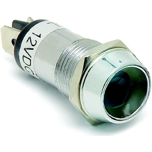 Cole Hersee Pl6Bbp 12V Pilot Light, Blue Led - Pl-612-B-Bp - 12-Pl612Bbpf1