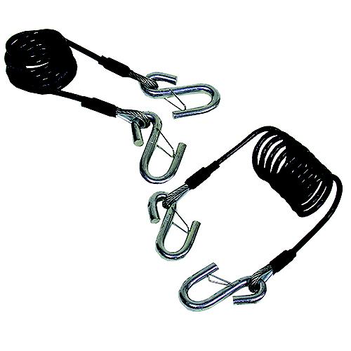 Blue Ox Bx88196 Class Iii 5,000 Lb 7' Rv Safety Cable Kit, 1 Pr. - Bx88196 - 123-Bx88196F1