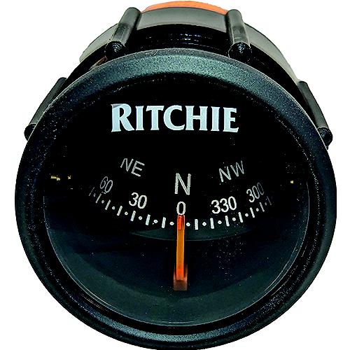 Ritchie X23Bb Sport Dash Mount Compass, Black/Black Dial - X-23Bb - 128-X23Bbf1