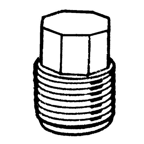 Qest Fresh Water Piping Fitting, Test Plug - 79Sctp3 - 135-79Sctp3F1
