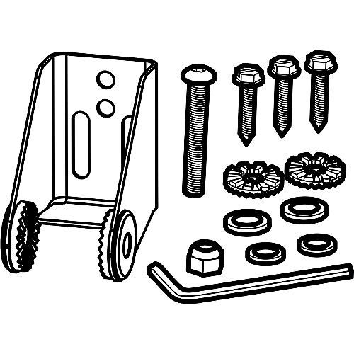 Humminbird 740162-1 Mhx Mxnt Mounting Hardware For The Xnt Transom Transducers - 740162-1 - 137-7401621F1
