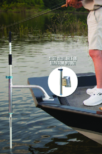 Panther King Pin Shallow Water Anchor System - 1 Piece Anchor Pole - Kpp801W - 781-Kpp801Wf1