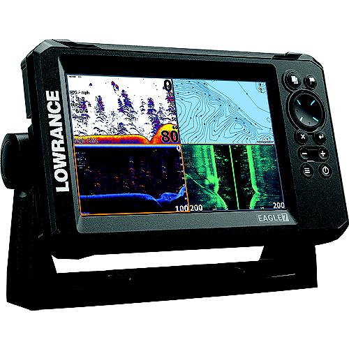 Lowrance 00016120001 Eagle 7 Tripleshot™ W/C-Map® Us Inland - 000-16120-001 - 149-00016120001F1