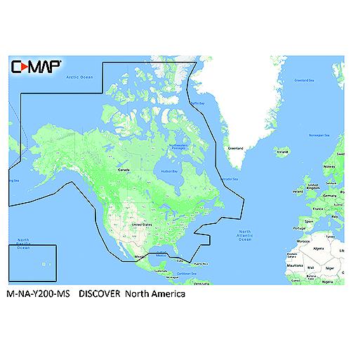C-Map Mnay200Ms Discover Chart, North America - M-Na-Y200-Ms - 149-Mnay200Msf1