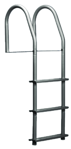 Dock Edge Welded Aluminum Fixed Dock Ladder - De2013F - 686-2013Ff1