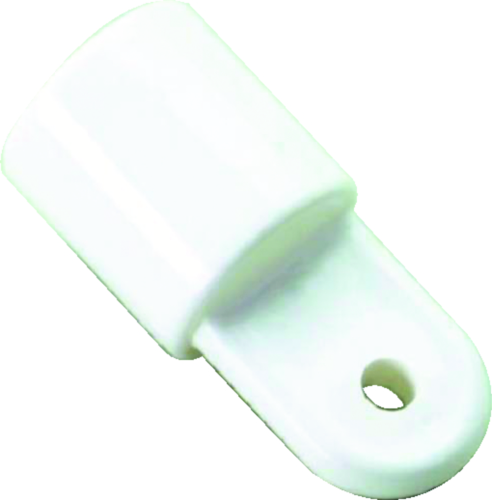 Attwood 3/4 Outside Eye End Bimini Top Fitting, White - 10601-3 - 23-106013F1