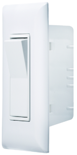 White Switch W/Cov-Plate - S841 - 350-S841F1