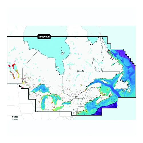 Navionics+ 010-C146640 Platinum+Canada, East & Great Lakes Chart - 010-C1466-40 - 155-010C146640F1