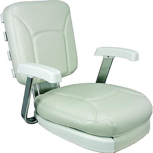 Springfield Ladder Back Seat With White Cushions And Gimbal - 1061301 - 169-1061301F1