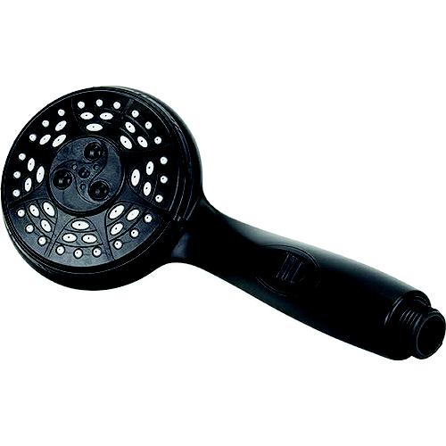 Camco 43743 Premium Rv/Marine Shower Head Only, Black - 43743 - 17-43743F1