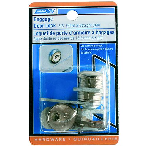 Camco Cam Lock (Contains One Offset And One Straight Cam) - 44340 - 17-44340F1