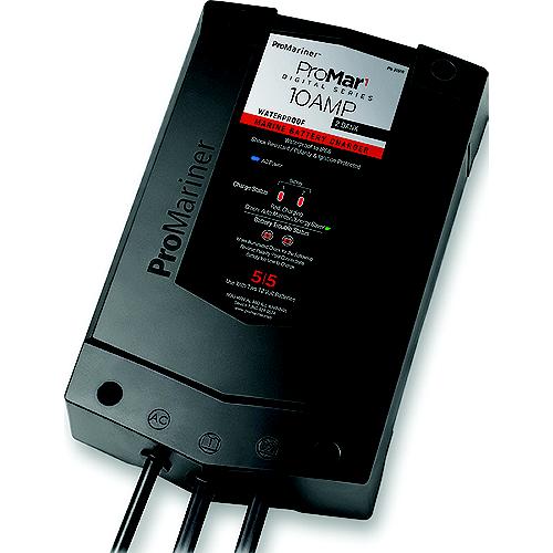 Promariner 31510 Promar1 Ds Series Marine Battery Charger, 10Amp / 2 Bank - 31510 - 175-31510F1