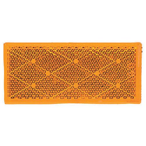 Amber Reflector-Stick On 2/Pk - E483A - 177-E483Af1