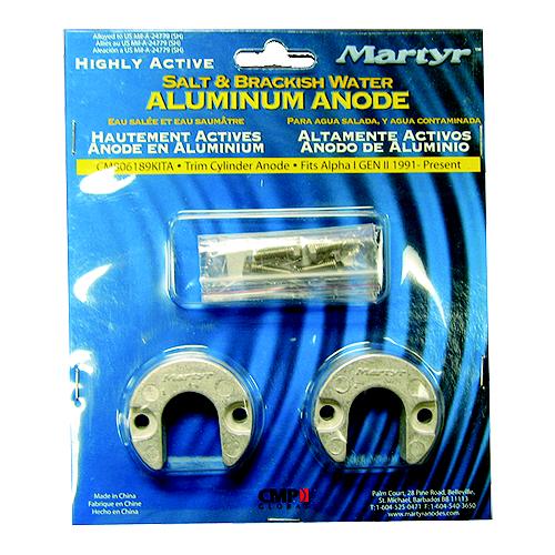Martyr 806189Kit Trim Ram Anode Kit For Mercury Alpha I Generation Ii Drives - Cm806189Kita - 194-806189Kitaf1