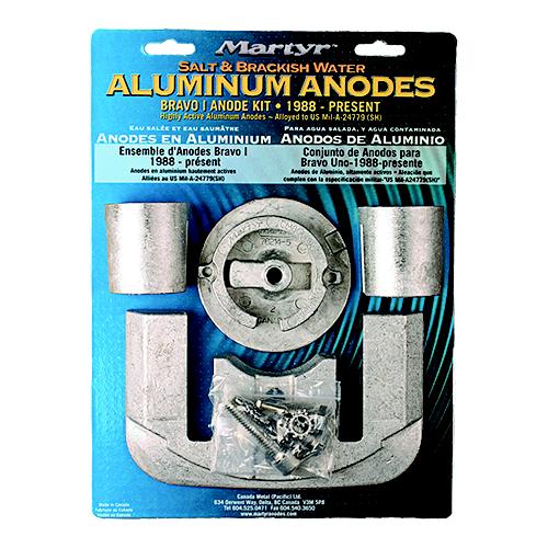 Mercruiser Bravo I Anode Kit - Aluminum - Cmbravo1Kita - 194-Cmbravo1Kitaf1