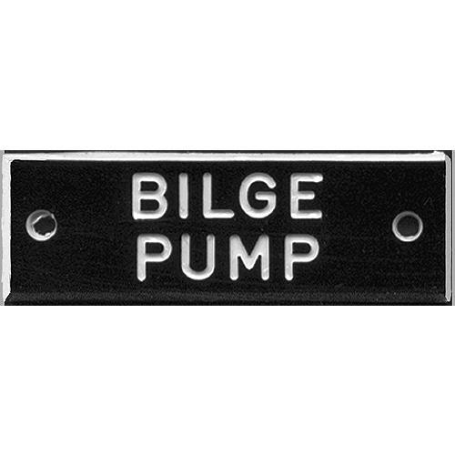 Bilge Pump Identi-Plate, 5 Pack - Ip002 - 22-Ip002F1