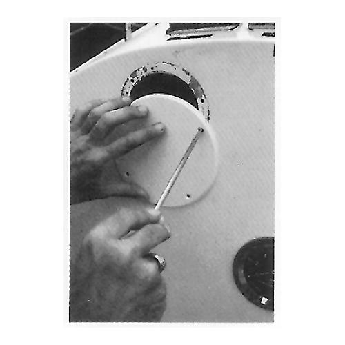 Coverplate 5 White W/O Screws - M12 - 22-M12F1