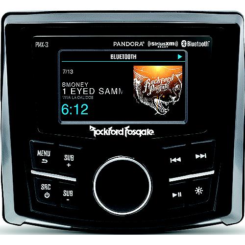 Rockford Fosgate Pmx3 Compact Digital Media Receiver - Pmx-3 - 227-Pmx3F1