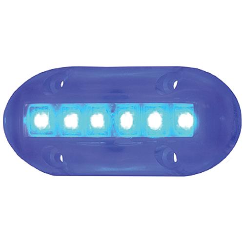 T-H Marine High Intensity Led Underwater Lights, 6 Blue Leds - Led51867Dp - 232-Led51867Dpf1