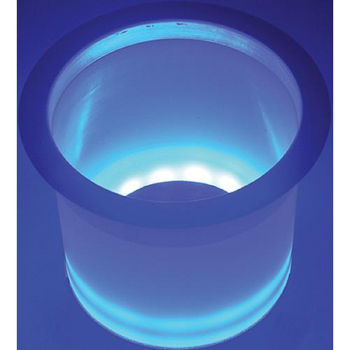 T-H Marine Waterproof Blue Led Lighted Rim Drink Holder - Led-Lch-Bu-Dp - 232-Ledlchbudpf1