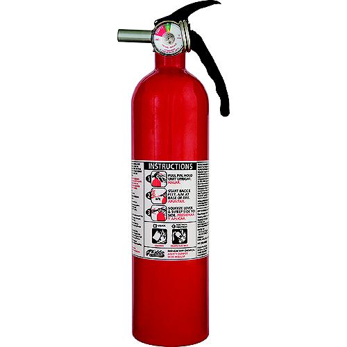 Kidde 466295Mtl Elite Dry Chemical Fire Extinguisher W/Gauge, 10-B:C - 466295Mtl - 234-466295Mtlf1