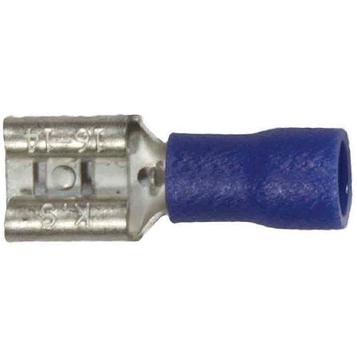 Battery Doctor Blue Vinyl Insulated Quick Disconnects, 16-14 Awg, Female, 25/Pk. - 80826 - 240-80826F1