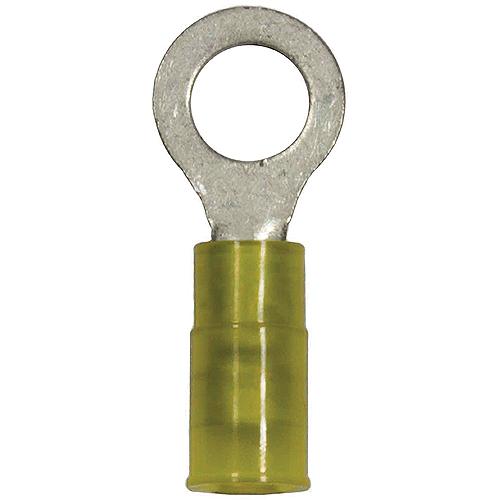 Battery Doctor Yellow Nylon Insulated Ring Terminal, 12-10 Awg, 5/Pk. - 80865 - 240-80865F1