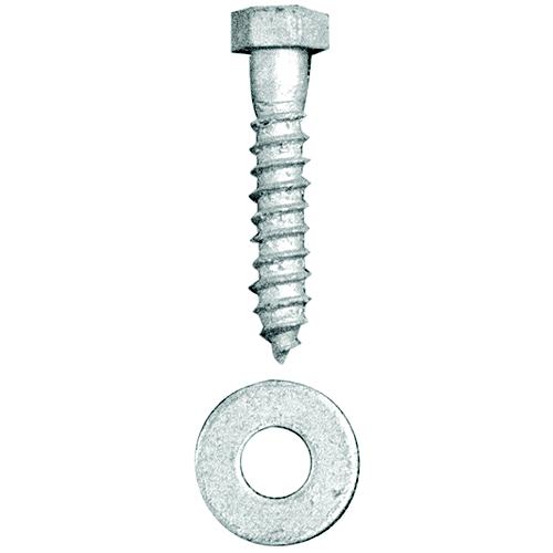 Tie Down Engineering Dock Hardware - Hot Dipped Galvanized Lag Bolt Set (8 Per Bag) - 24292 - 241-24292F1
