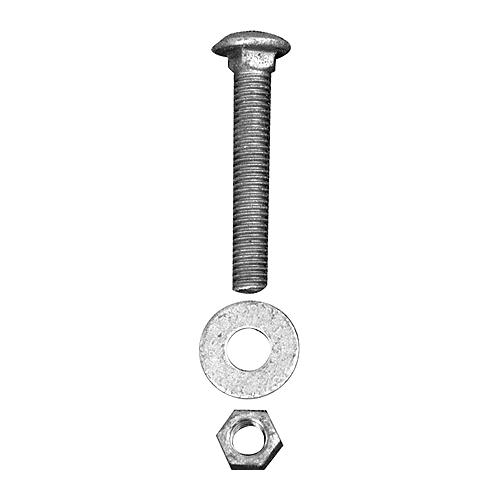 Tie Down Engineering Dock Hardware - Hot Dipped Galvanized Carriage Bolt Set (8 Per Bag) - 26534 - 241-26534F1