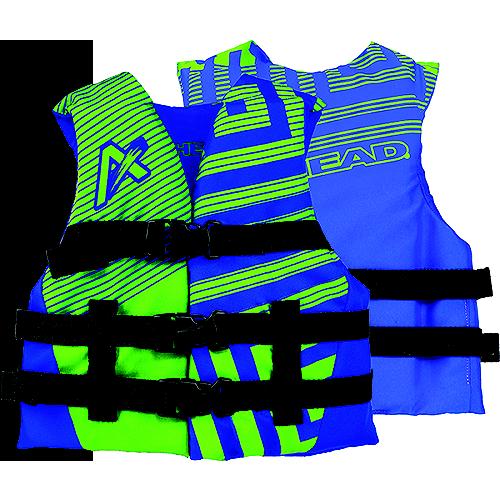 Airhead 3008103Abllg Child/Youth Trend Vest, Youth, Green/Blue - 3008103Abllg - 253-3008103Abllgf1