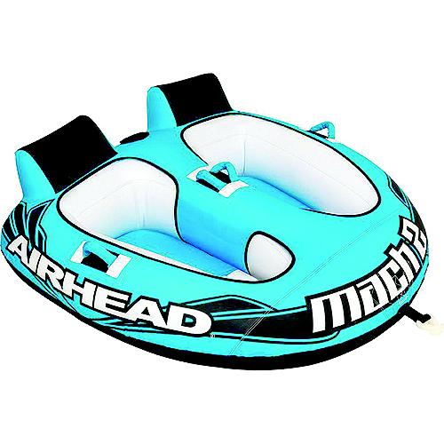 Airhead Mach 2 Inflatable Double Rider Towable Water Tube - Ahm2-2 - 253-Ahm22 Superseded By: 253-Aht2M2F1
