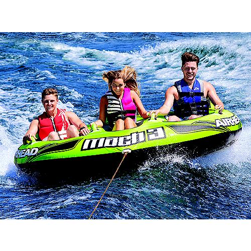 Airhead Aht2M3 Mach 3 Cockpit Towable Tube, 1-3 Riders - Aht2M3 - 253-Aht2M3F1
