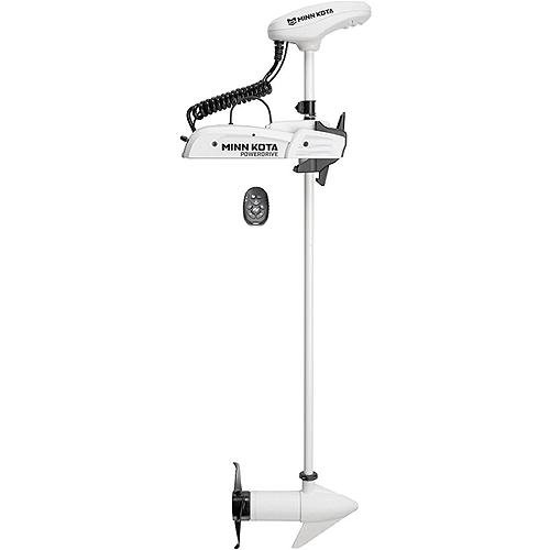 Minn Kota 1363585 Riptide Powerdrive Bow Mount Saltwater Trolling Motor W/Micro Remote 70 Lbs. Thrust, 54