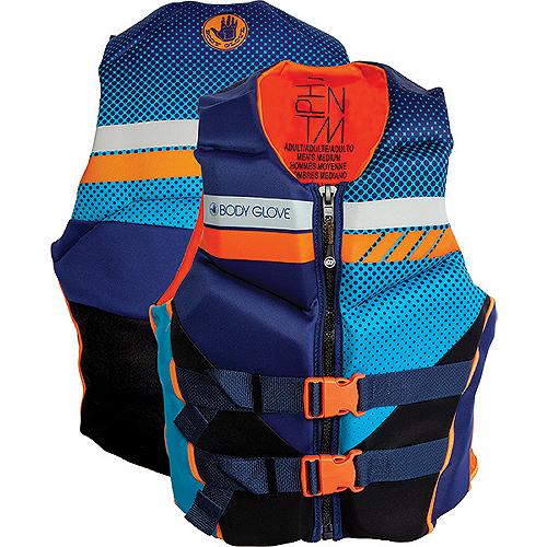 Body Glove 23224Bluorgm Mens Phantom Evoprene Vest, Blue/Orange, Medium - 23224Bluorgm - 297-23224Bluorgmf1