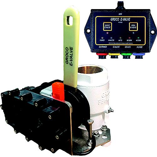 Motorized Brz Seacock 2 12V Nmea-2000 Certified Multiple Operating Modes - Fbved-2000 12V - 34-Fbved200012Vf1