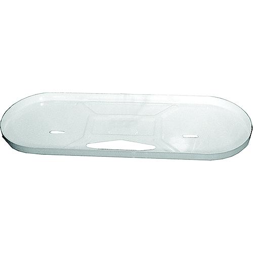 Jr Products 07-30485 Polar White Standard Rv Lp Tank Pan - 07-30485 - 342-0730485F1