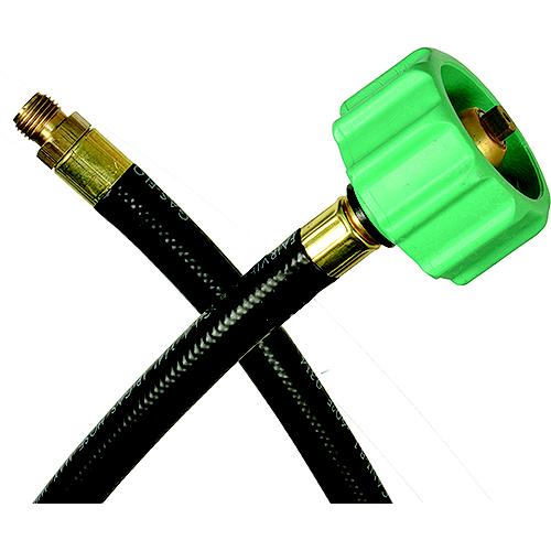 Jr Products 0730755 Rv Rubber Pigtail Hose With 1/4