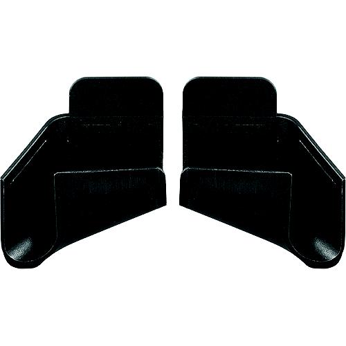 Jr Products 389Bka Rv Rain Gutter Spouts, Black, 1 Pr. - 389Bk-A - 342-389Bkaf1