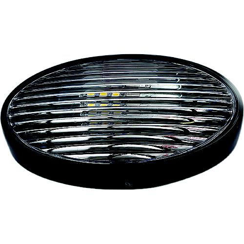 Led Light Oval Porch Blk .097A On/Off Switch, 6.25 X3.4 X2 2-Wire - L860 - 350-L860F1