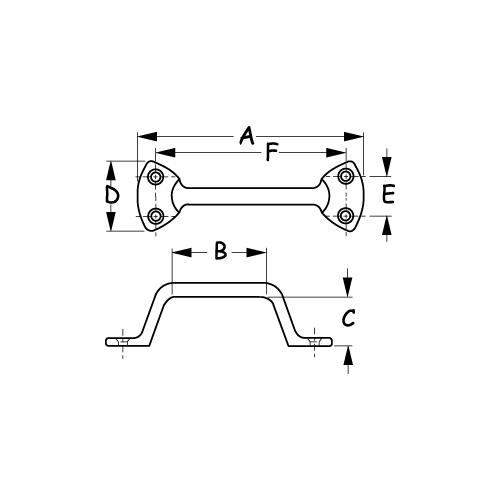 Lift Handle - 224260-1 - 354-2242601F1