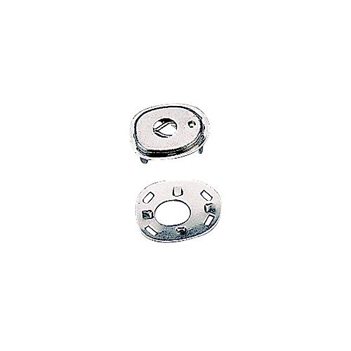 Seadog 2991011 Canvas Socket & Back Plate, Nickel Plated Brass, 3 Sets - 299101-1 - 354-2991011F1