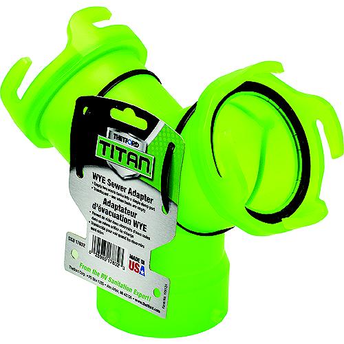 Thetford 17832 Titan™ Pemium Rv Wye Adapter - 17832 - 363-17832F1